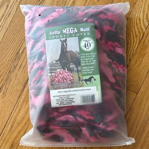 Jolly Mega Ball cover pink camo 40inch